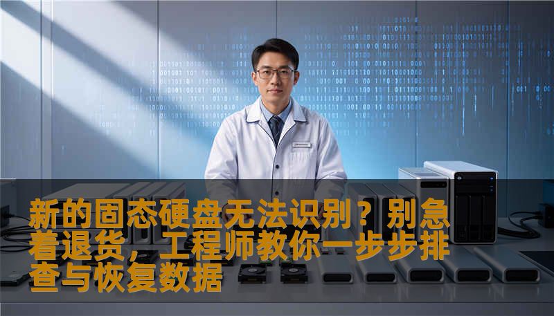新的固态硬盘无法识别？别急着退货，工程师教你一步步排查与恢复数据