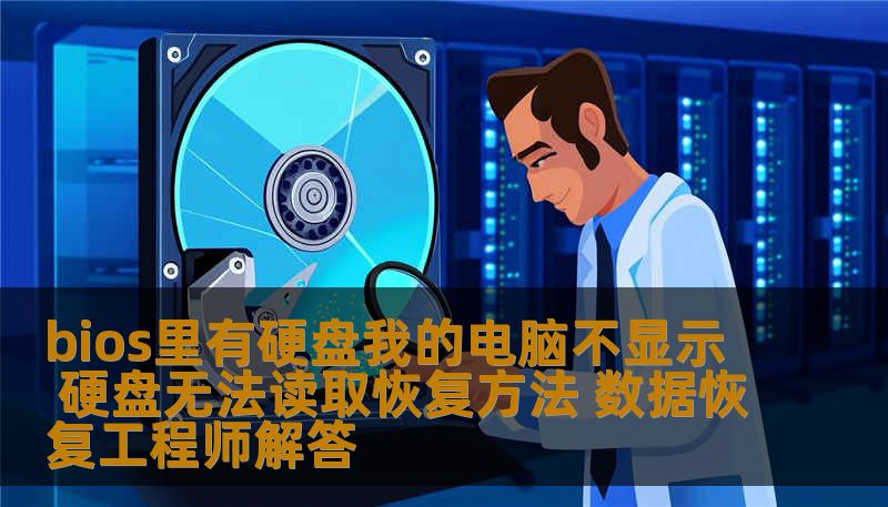 bios里有硬盘我的电脑不显示怎么办？数据恢复工程师详细解答硬盘无法读取、SSD不识别、误删除文件恢复步骤。提供专业数据恢复方案，覆盖个人、企业场景。技王数据恢复全国9城直营，快速安全解决数据丢失问题。