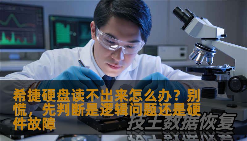 希捷硬盘读不出来怎么办？别慌，先判断是逻辑问题还是硬件故障