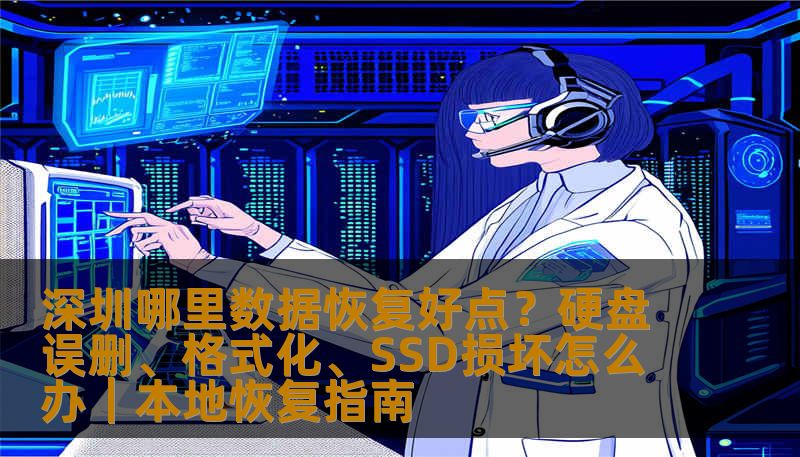 深圳哪里数据恢复好点？硬盘误删、格式化、SSD损坏怎么办｜本地恢复指南