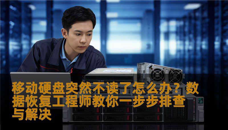 移动硬盘突然不读了？别慌！数据恢复工程师从逻辑故障、硬件损坏等角度分析原因，详解误删除、格式化、摔坏等场景的恢复方法与流程，帮助您安全高效找回重要数据。
