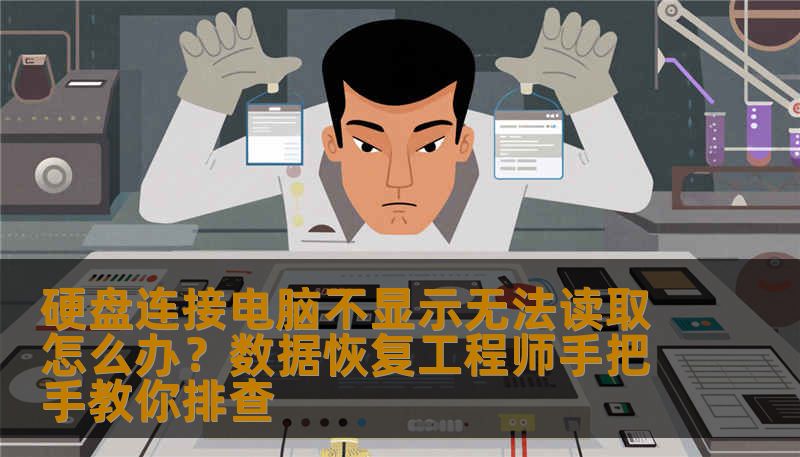硬盘连接电脑不显示无法读取怎么办？数据恢复工程师手把手教你排查