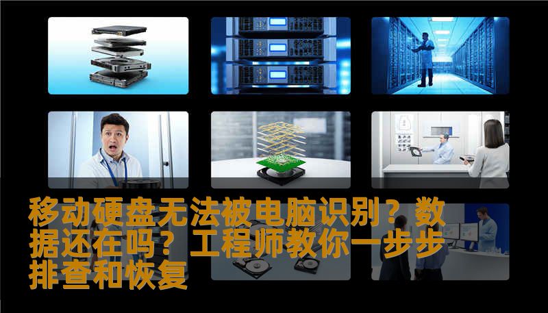 移动硬盘无法被电脑识别？数据还在吗？工程师教你一步步排查和恢复