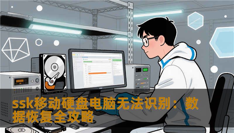 ssk移动硬盘电脑无法识别：数据恢复全攻略