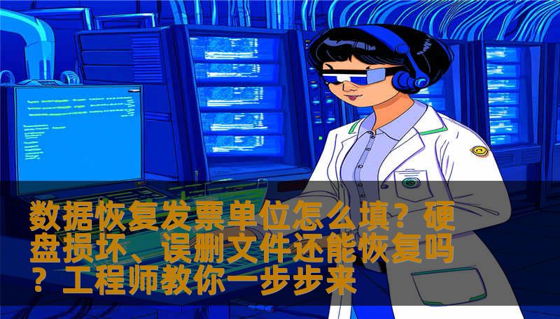 数据恢复发票单位怎么填？硬盘损坏、误删文件还能恢复吗？工程师教你一步步来