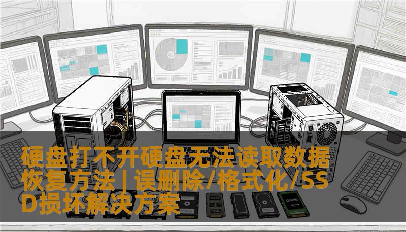 硬盘打不开硬盘无法读取数据恢复方法 | 误删除/格式化/SSD损坏解决方案