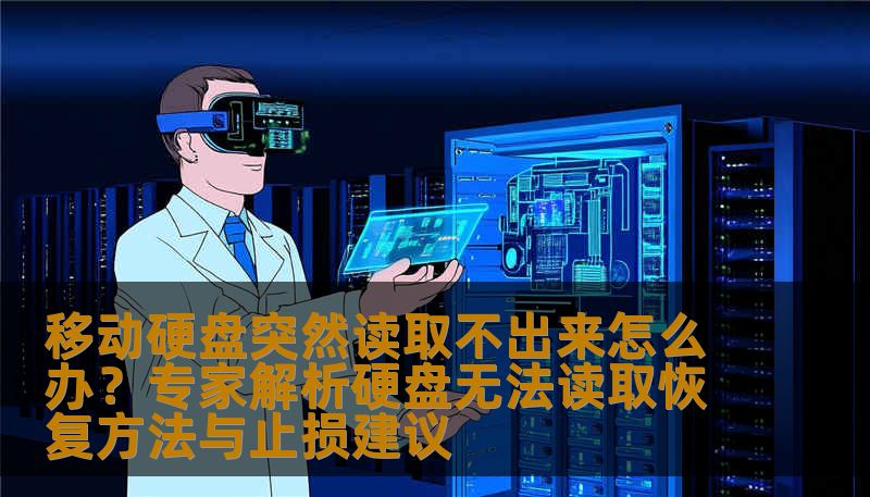 移动硬盘突然读取不出来怎么办？专家解析硬盘无法读取恢复方法与止损建议