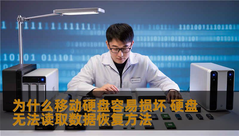 为什么移动硬盘容易损坏 硬盘无法读取数据恢复方法