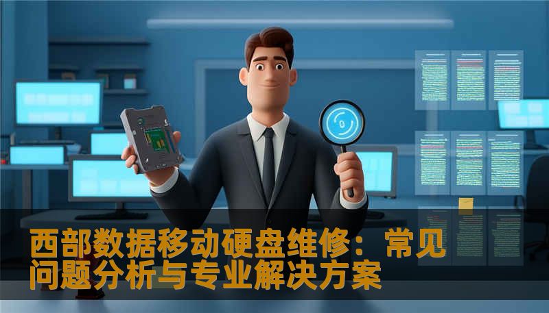 西部数据移动硬盘维修：常见问题分析与专业解决方案