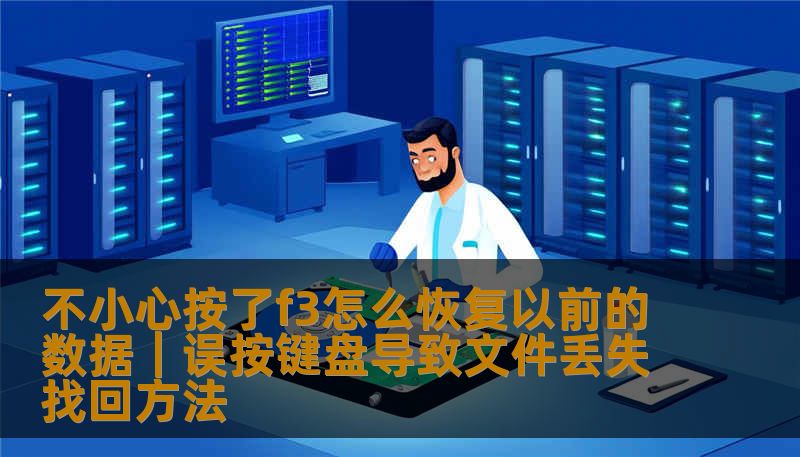 不小心按了f3怎么恢复以前的数据｜误按键盘导致文件丢失找回方法