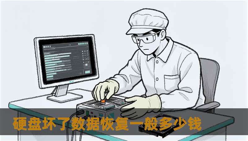 硬盘坏了数据恢复一般多少钱