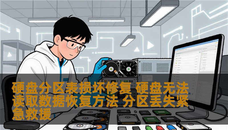 硬盘分区表损坏修复 硬盘无法读取数据恢复方法 分区丢失紧急救援