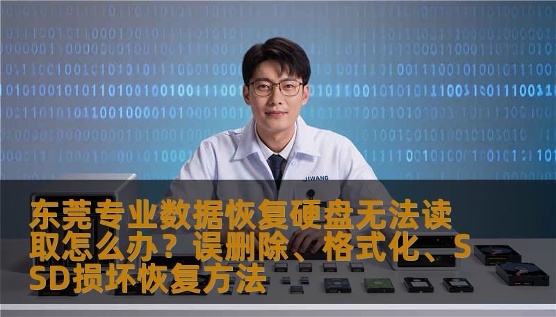 东莞专业数据恢复硬盘无法读取怎么办？误删除、格式化、SSD损坏恢复方法