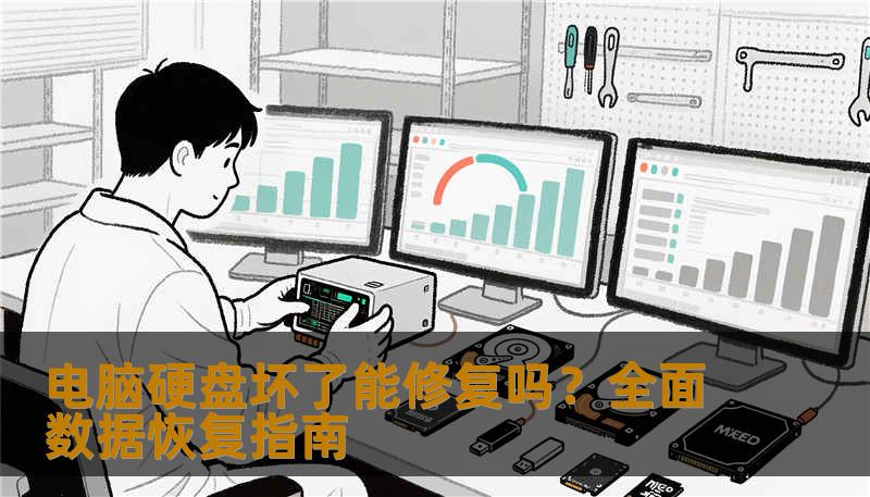 电脑硬盘坏了能修复吗？全面数据恢复指南