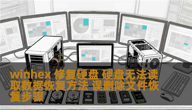 winhex 修复硬盘 硬盘无法读取数据恢复方法 误删除文件恢复步骤