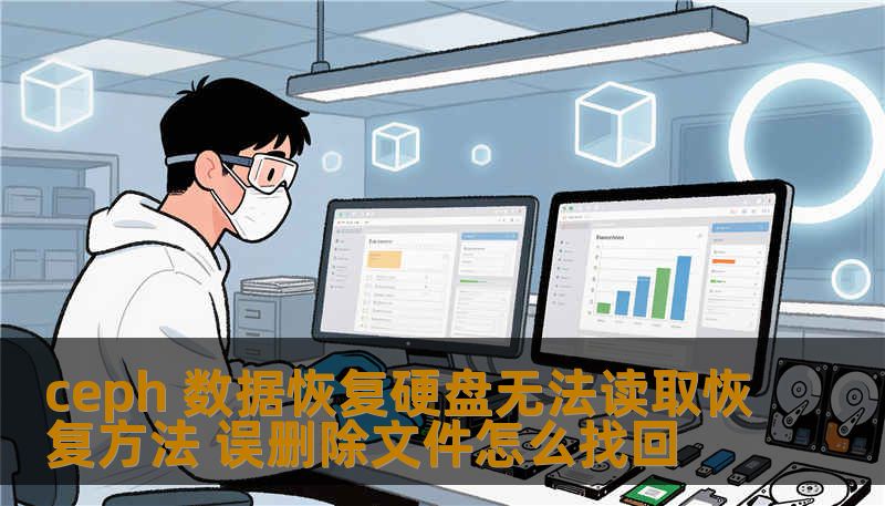 ceph 数据恢复硬盘无法读取恢复方法 误删除文件怎么找回