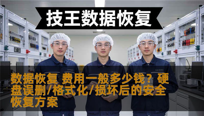数据恢复 费用一般多少钱？硬盘误删/格式化/损坏后的安全恢复方案