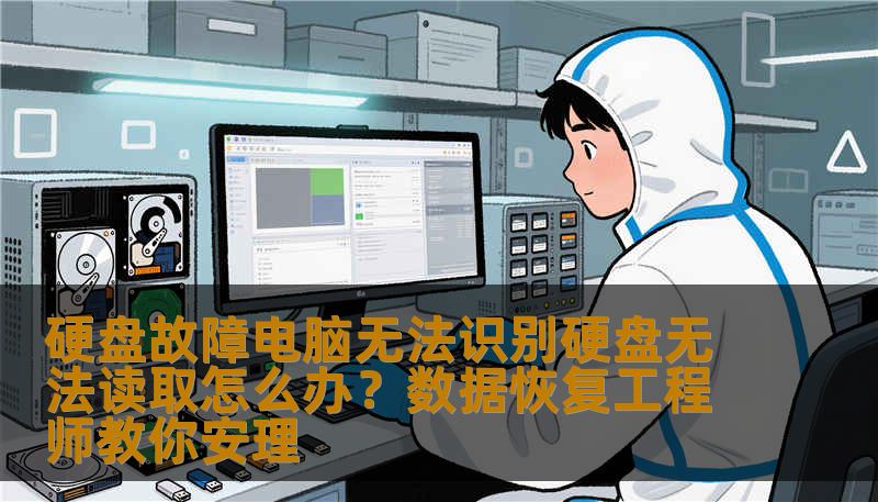 硬盘故障电脑无法识别硬盘无法读取怎么办？数据恢复工程师教你安理