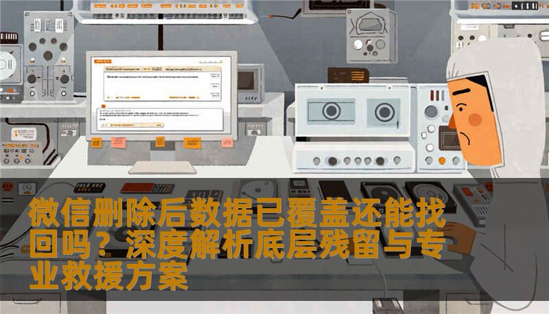 微信删除后数据已覆盖还能找回吗？深度解析底层残留与专业救援方案