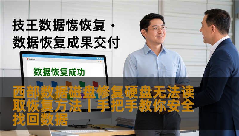 西部数据磁盘修复硬盘无法读取恢复方法｜手把手教你安全找回数据