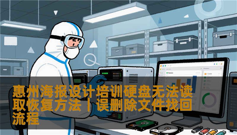 惠州海报设计培训硬盘无法读取恢复方法｜误删除文件找回流程