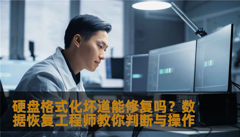 硬盘格式化坏道能修复吗？数据恢复工程师教你判断与操作
