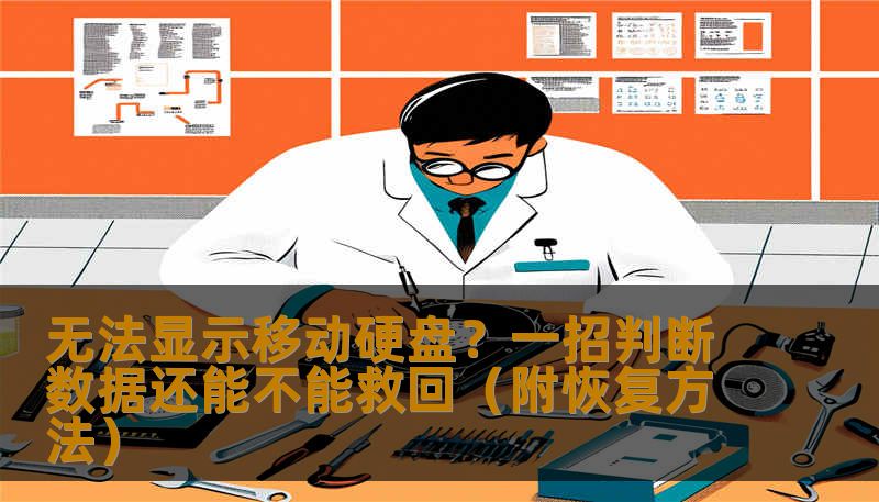 无法显示移动硬盘？一招判断数据还能不能救回（附恢复方法）