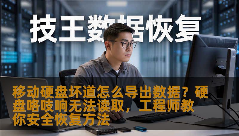 移动硬盘坏道怎么导出数据？硬盘咯吱响无法读取，工程师教你安全恢复方法