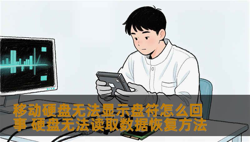 移动硬盘无法显示盘符怎么回事 硬盘无法读取数据恢复方法