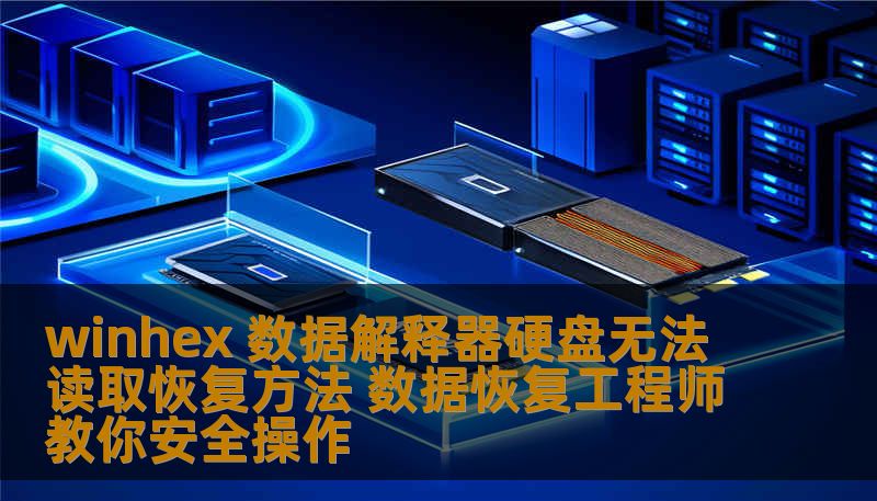 winhex 数据解释器硬盘无法读取恢复方法 数据恢复工程师教你安全操作