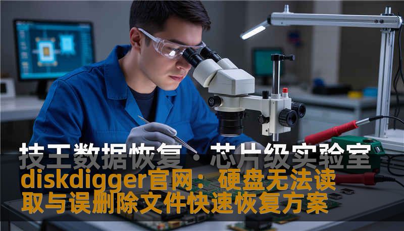 diskdigger官网：硬盘无法读取与误删除文件快速恢复方案
