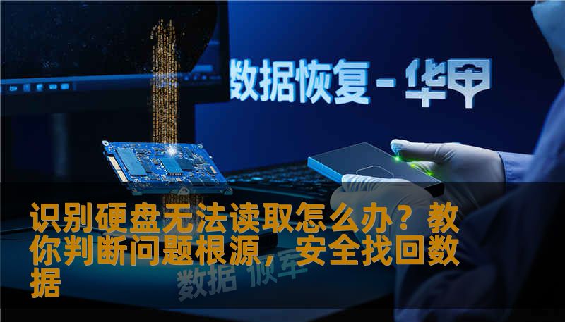识别硬盘无法读取怎么办？教你判断问题根源，安全找回数据