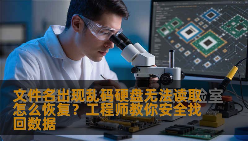 文件名出现乱码硬盘无法读取怎么恢复？工程师教你安全找回数据