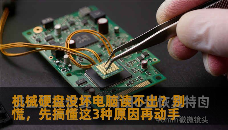 机械硬盘没坏电脑读不出？别慌，先搞懂这3种原因再动手