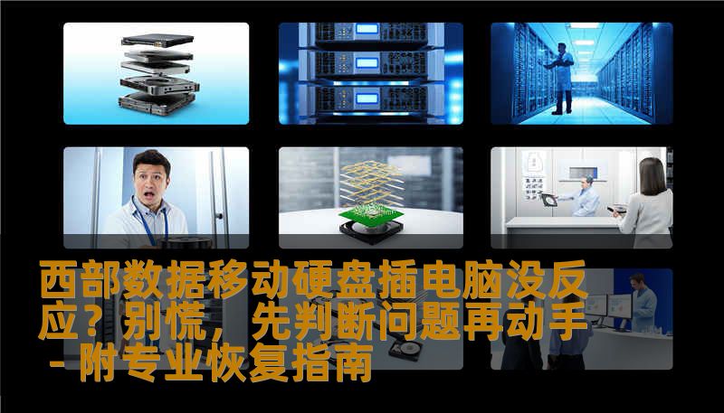 西部数据移动硬盘插电脑没反应？别慌，先判断问题再动手 - 附专业恢复指南