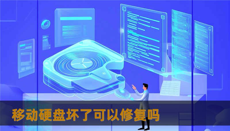 移动硬盘坏了可以修复吗