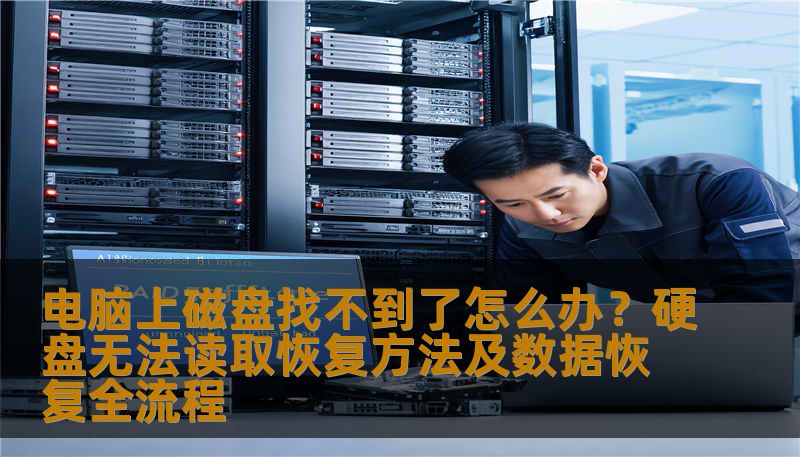 电脑上磁盘找不到了怎么办？硬盘无法读取恢复方法及数据恢复全流程