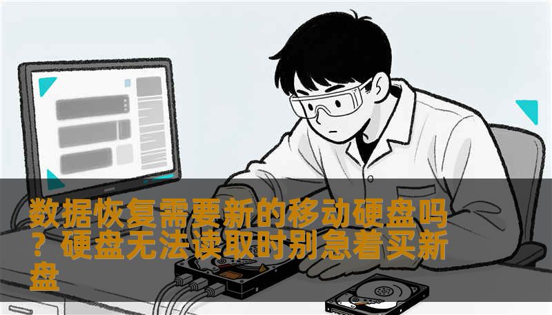 数据恢复需要新的移动硬盘吗？硬盘无法读取时别急着买新盘