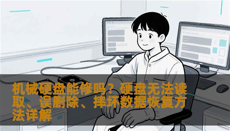机械硬盘能修吗？硬盘无法读取、误删除、摔坏数据恢复方法详解