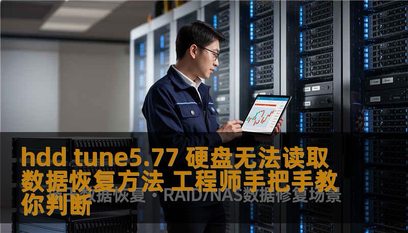 hdd tune5.77 硬盘无法读取数据恢复方法 工程师手把手教你判断