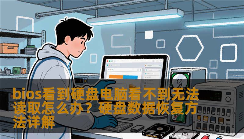 bios看到硬盘电脑看不到无法读取怎么办？硬盘数据恢复方法详解