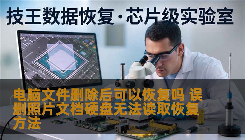 电脑文件删除后可以恢复吗 误删照片文档硬盘无法读取恢复方法