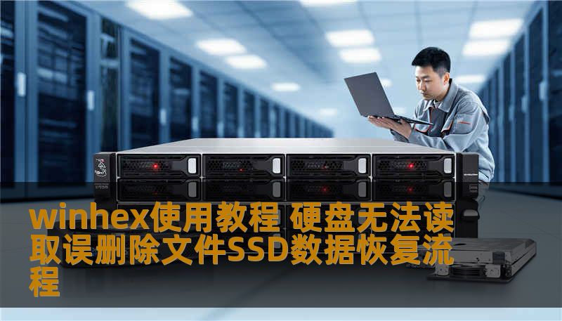 winhex使用教程 硬盘无法读取误删除文件SSD数据恢复流程