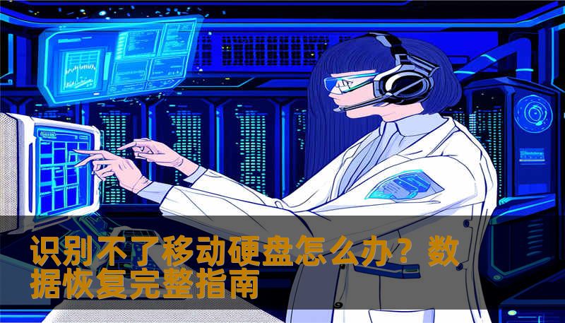 识别不了移动硬盘怎么办？数据恢复完整指南