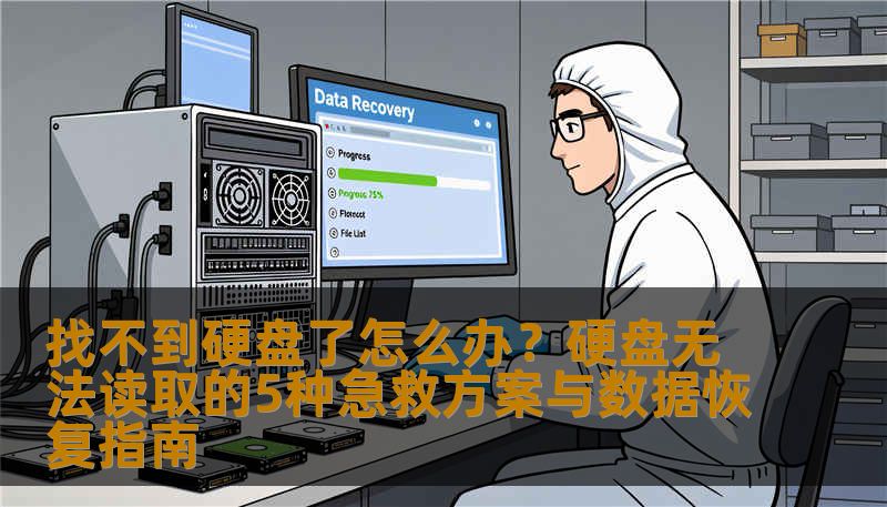 找不到硬盘了怎么办？硬盘无法读取的5种急救方案与数据恢复指南