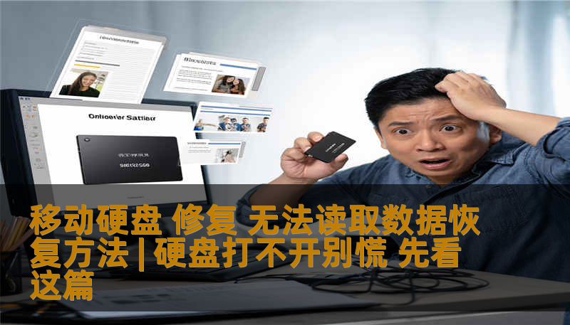 移动硬盘 修复 无法读取数据恢复方法 | 硬盘打不开别慌 先看这篇