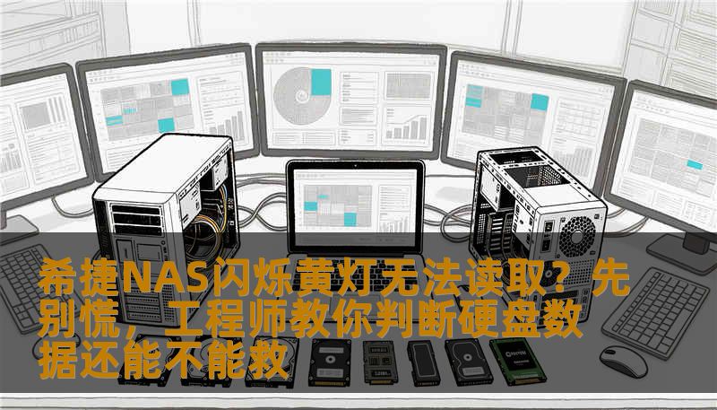 希捷NAS闪烁黄灯无法读取？先别慌，工程师教你判断硬盘数据还能不能救