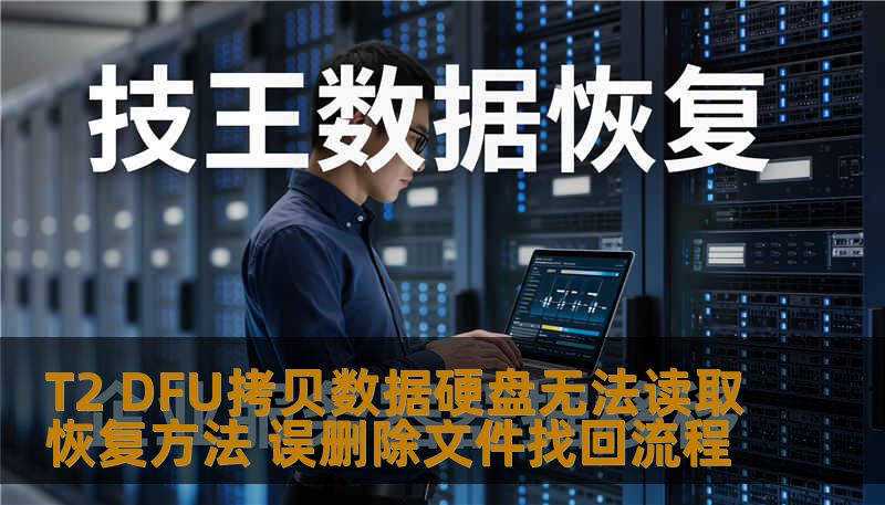 T2 DFU拷贝数据硬盘无法读取恢复方法 误删除文件找回流程