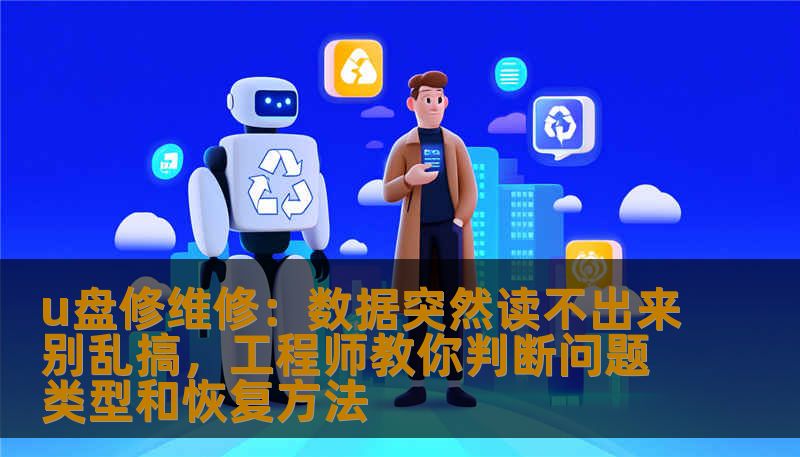 u盘修维修：数据突然读不出来别乱搞，工程师教你判断问题类型和恢复方法