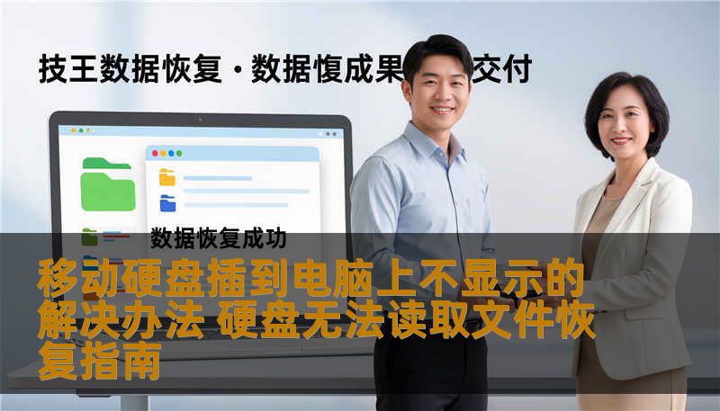 移动硬盘插到电脑上不显示的解决办法 硬盘无法读取文件恢复指南